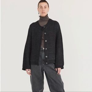 Misha and Puff - Adult Studio Cardigan Carbon!